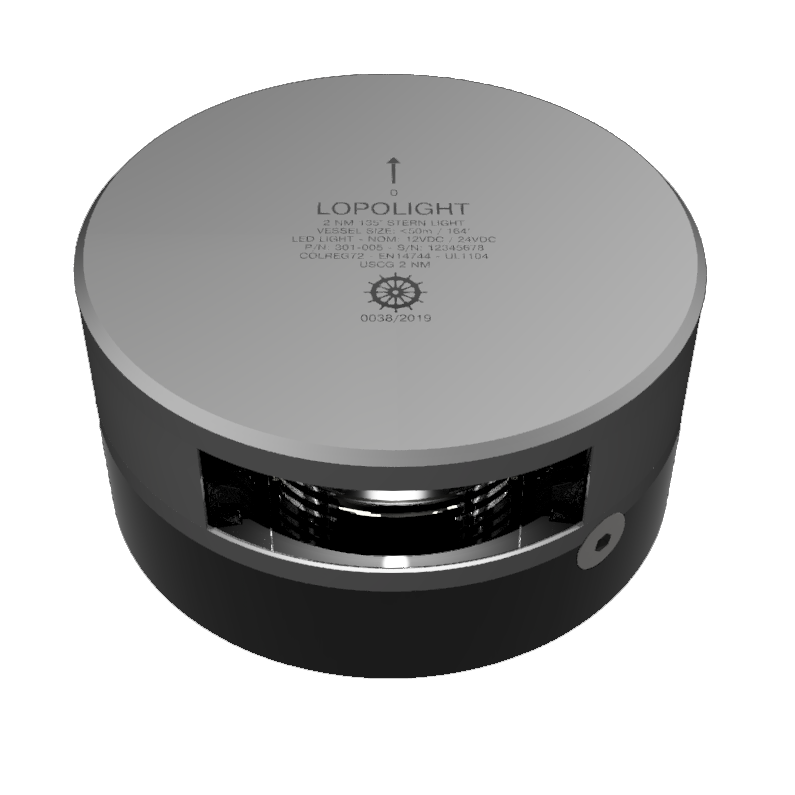 2nm stern, silver anodized